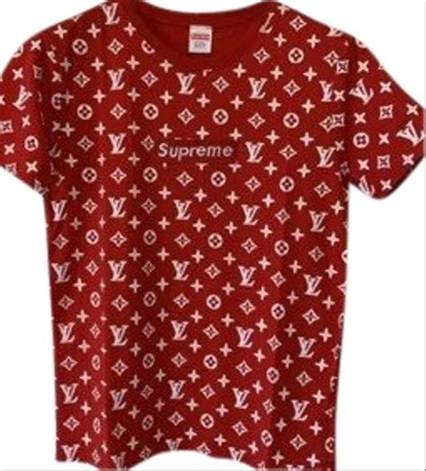 where to buy louis vuitton supreme red t shirt|louis vuitton supreme hoodie price.